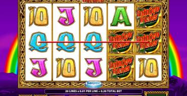 Rainbow Riches: Ganancias