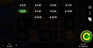 Red Hot Volcano: Apuestas