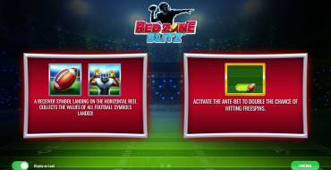 Red Zone Blitz: Máquina tragaperras