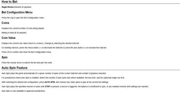 Regal Riches: Reglas
