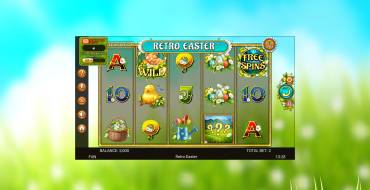 Retro Easter: Máquina tragaperras