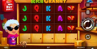 Rich Granny: Máquina tragaperras