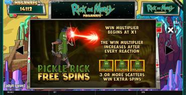 Rick and Morty Megaways: Multiplicadores