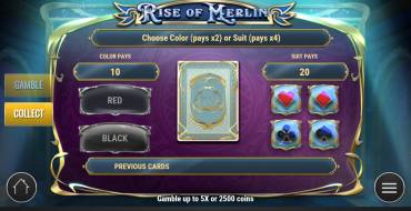 Rise of Merlin: Juegos de azar