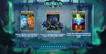 Rise of Orpheus: Características únicas