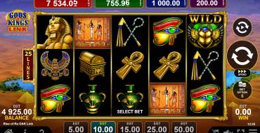 Rise of Ra Gods & Kings Link: Máquina tragaperras