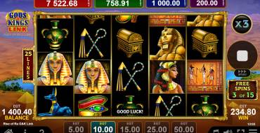 Rise of Ra Gods & Kings Link: Giros gratis