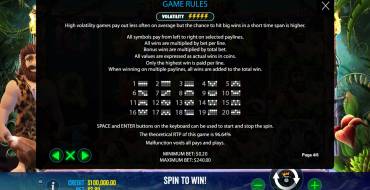Rock Vegas: Reglas