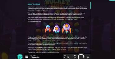Rocket Reels: Reglas