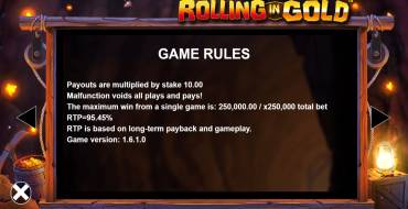 Rolling in Gold: Reglas
