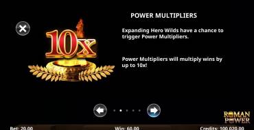 Roman Power: Multiplicadores
