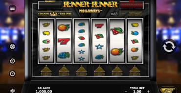 Runner Runner Megaways: Diseño