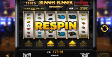 Runner Runner Megaways: Función de retención