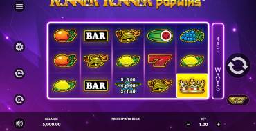Runner Runner Popwins: Diseño