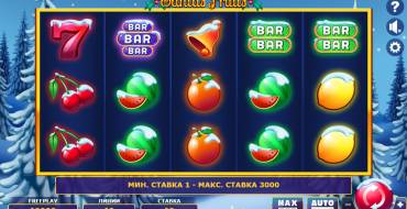 Santas Fruits: Máquina tragaperras