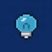 Santa's Stack: Luz azul