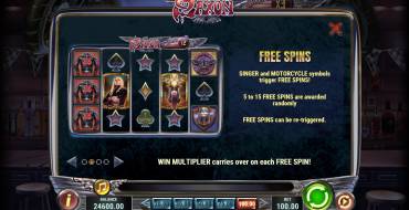Saxon: Tiradas gratuitas