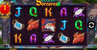 Secrets Of The Sorcerer: Máquina tragaperras