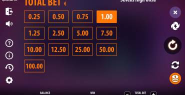 Seven High Ultra: La apuesta