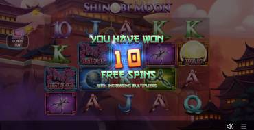 Shinobi Moon: Giros gratis