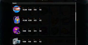 Sky's the Limit: Tabla de pagos