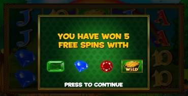 Slots O` Luck Free Spins: Tiradas gratuitas y/o re-giros