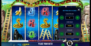 Snakes and Ladders Megadice: La apuesta