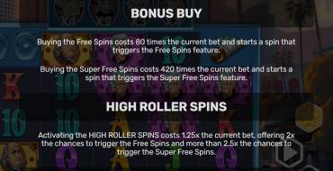 Snoops High Rollers: Características únicas