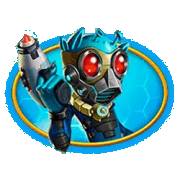 Space Goonz: Monstruo azul Símbolo mejorado