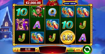 Stampede Rush Speedy Santa: Máquina tragaperras