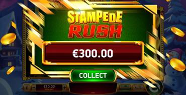Stampede Rush Speedy Santa: Ganancias