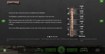 Steam Tower: Función de bonificación