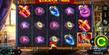 Sticky Bombs: Máquina tragaperras