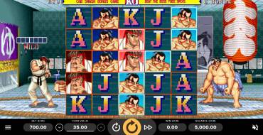 Street Fighter II: The World Warrior: Interfaz