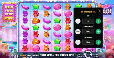 Sugar Rush: Apuesta