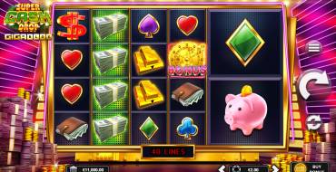 Super Cash Drop Gigablox: Tema