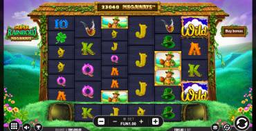 Super Rainbow Megaways: Oferta