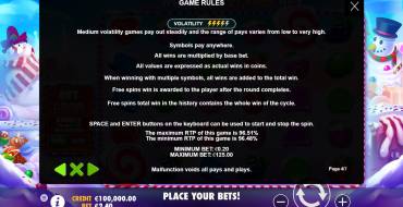 Sweet Bonanza Xmax: Reglas