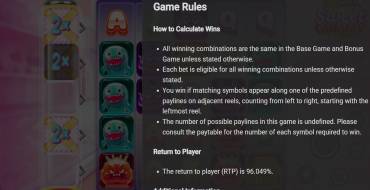 Sweet Gummy: Reglas