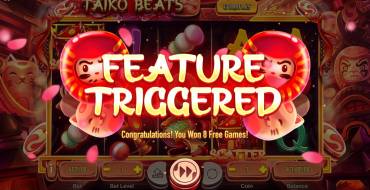 Taiko Beats: 3 símbolos Scatter