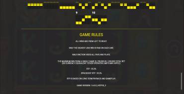 Temple of Riches: Spin Boost: Reglas
