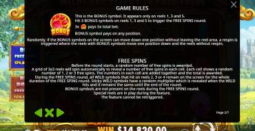The Dog House – Royal Hunt: Tabla de pagos