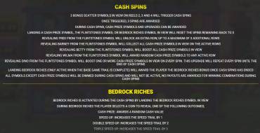 The Flintstones Bedrock Riches: Tiradas gratuitas y/o re-giros