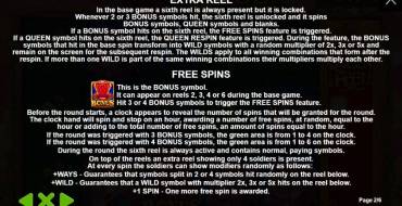 The Red Queen: Reglas