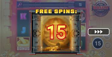 The Vault Chase: Tiradas gratuitas y/o re-giros