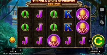 The Wild Wings of Phoenix Deluxe: Máquina tragaperras