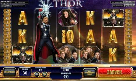 Thor: The Mighty Avenger (Playtech)