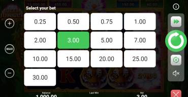 Tiger Jungle Hold and Win: Apuestas