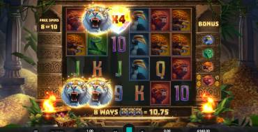 Tiger Shrine: Giros gratis