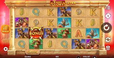 Tiger's Glory Ultra: Tema